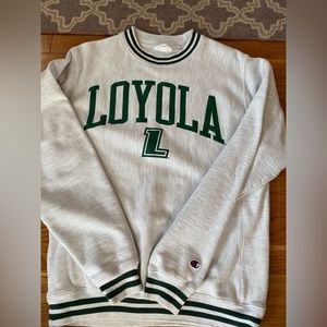 Three bundled crew necks, champion